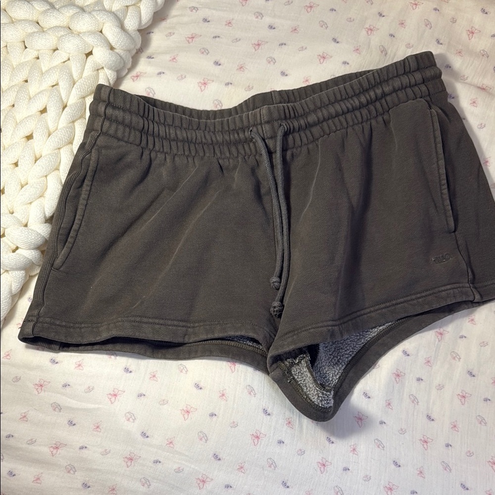 TNA Charcoal Athletic Shorts for Women